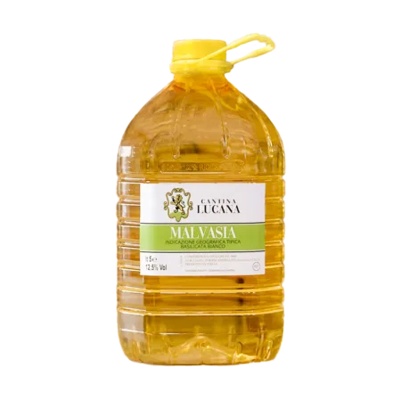 Dama Malvasia 5 lt, Malvasia in dama da 5 litri — Cantina Lucana